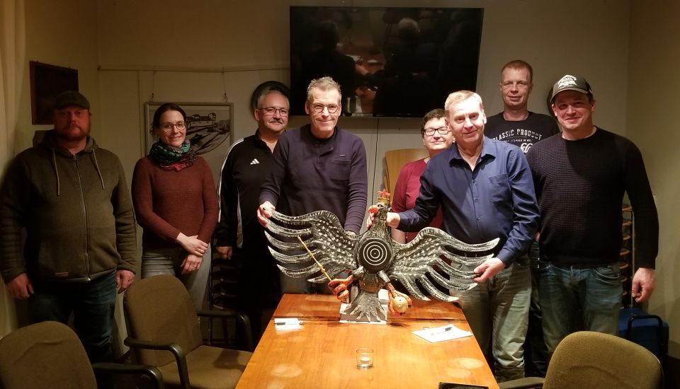 Image - Vorbereitungen auf das Jubelfest bei der Schützenbruderschaft Kanalhafen 1951