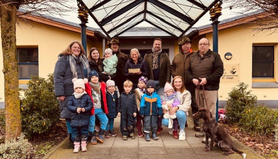 Image - Hubertusjagd und großzügige Spende für die Kita St. Josef Rodde