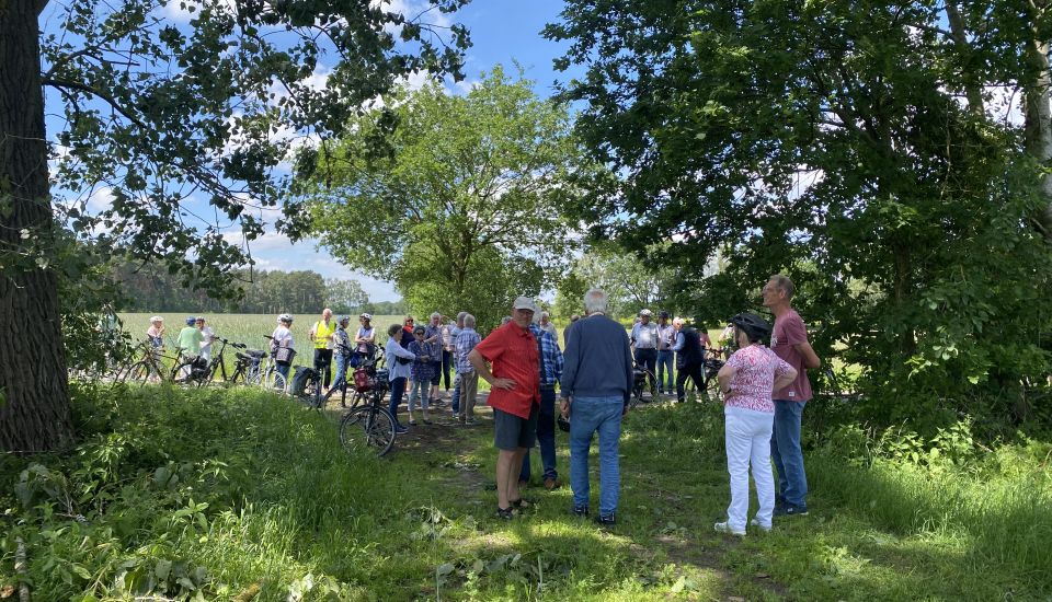 Image - Nach dem Unwetter - Grenzsteinradtour der drei Heimatvereine