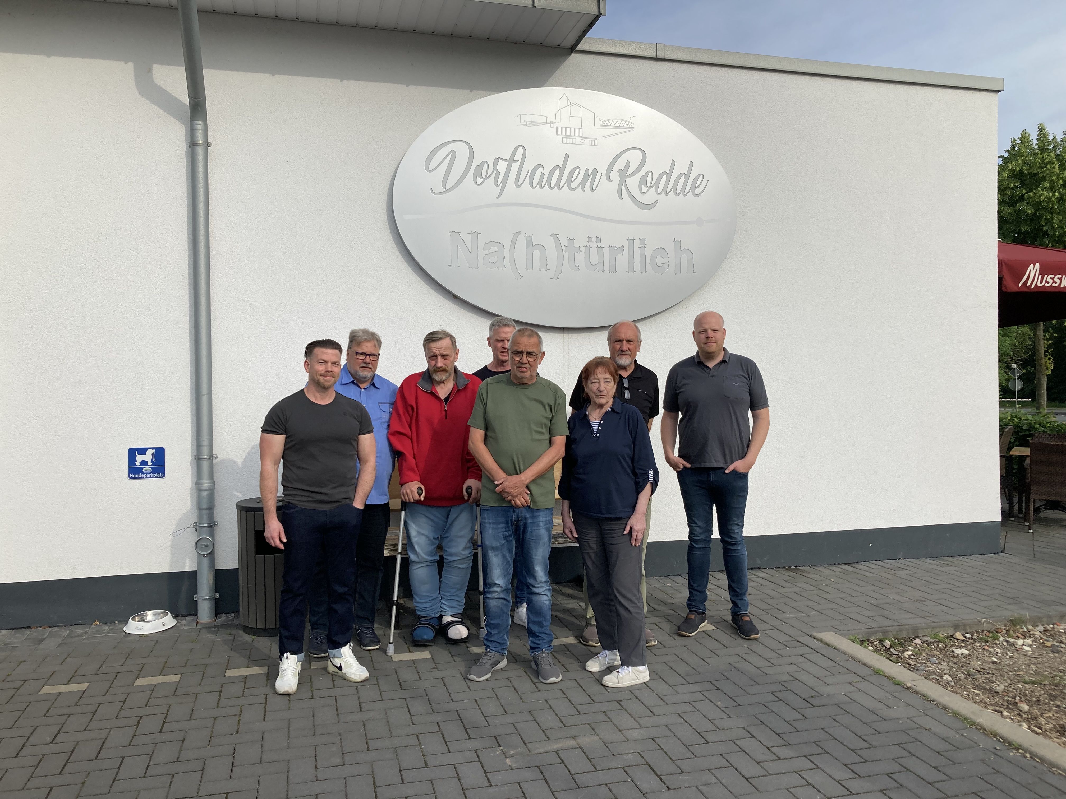 Mitglieder des Stadtteilbeirats Kanalhafen/ Rodde 
